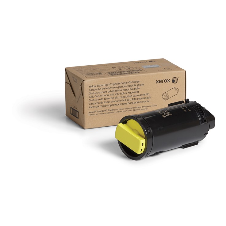 Xerox Genuine ® VersaLink® C600 Color Printer Yellow Extra High capacity Toner Cartridge (16800 Pages) - 106R03922